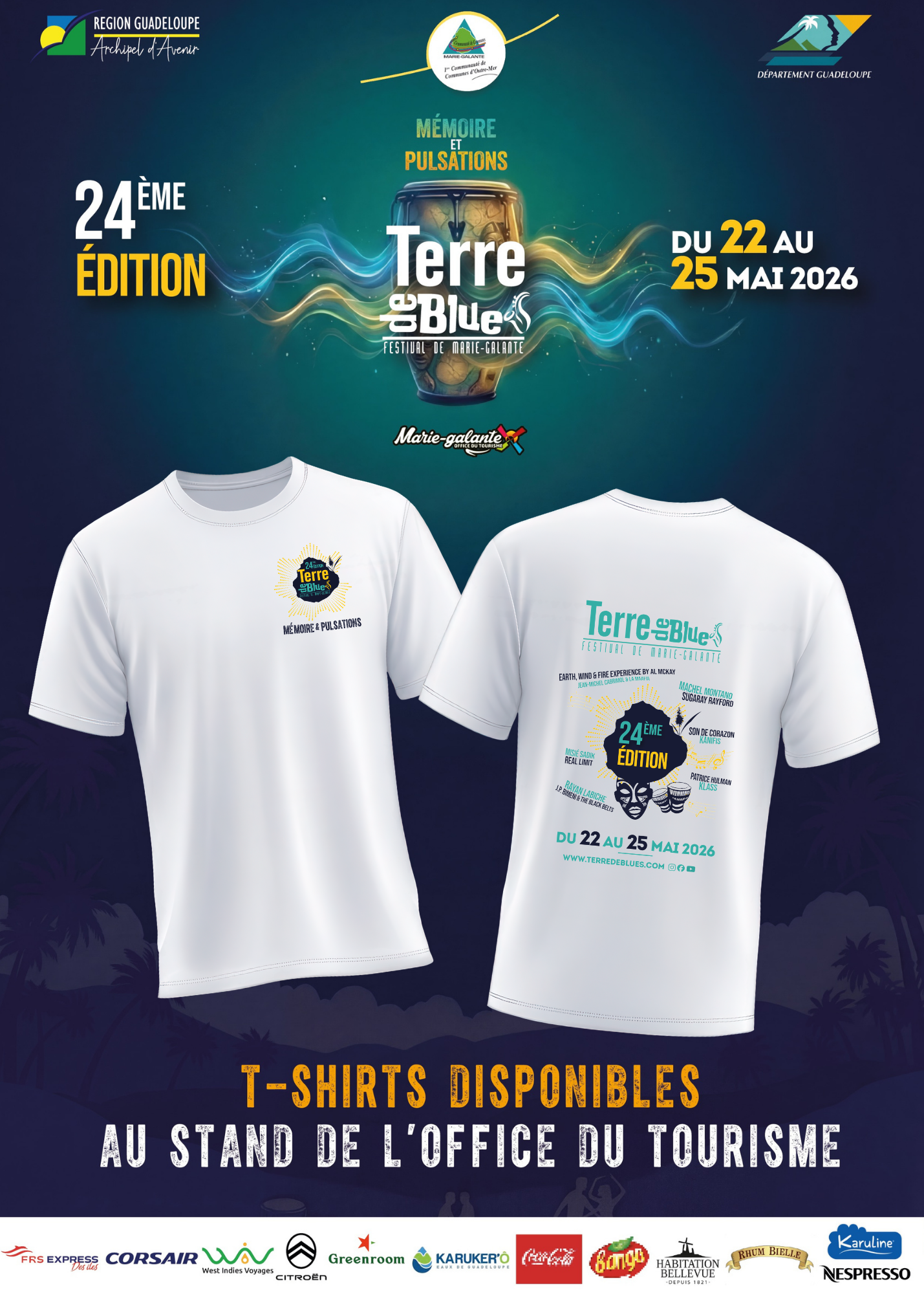 T-shirts officiels