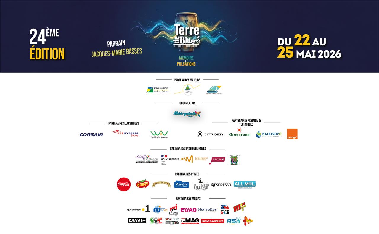 Festival Terre de Blues partenaires 2024
