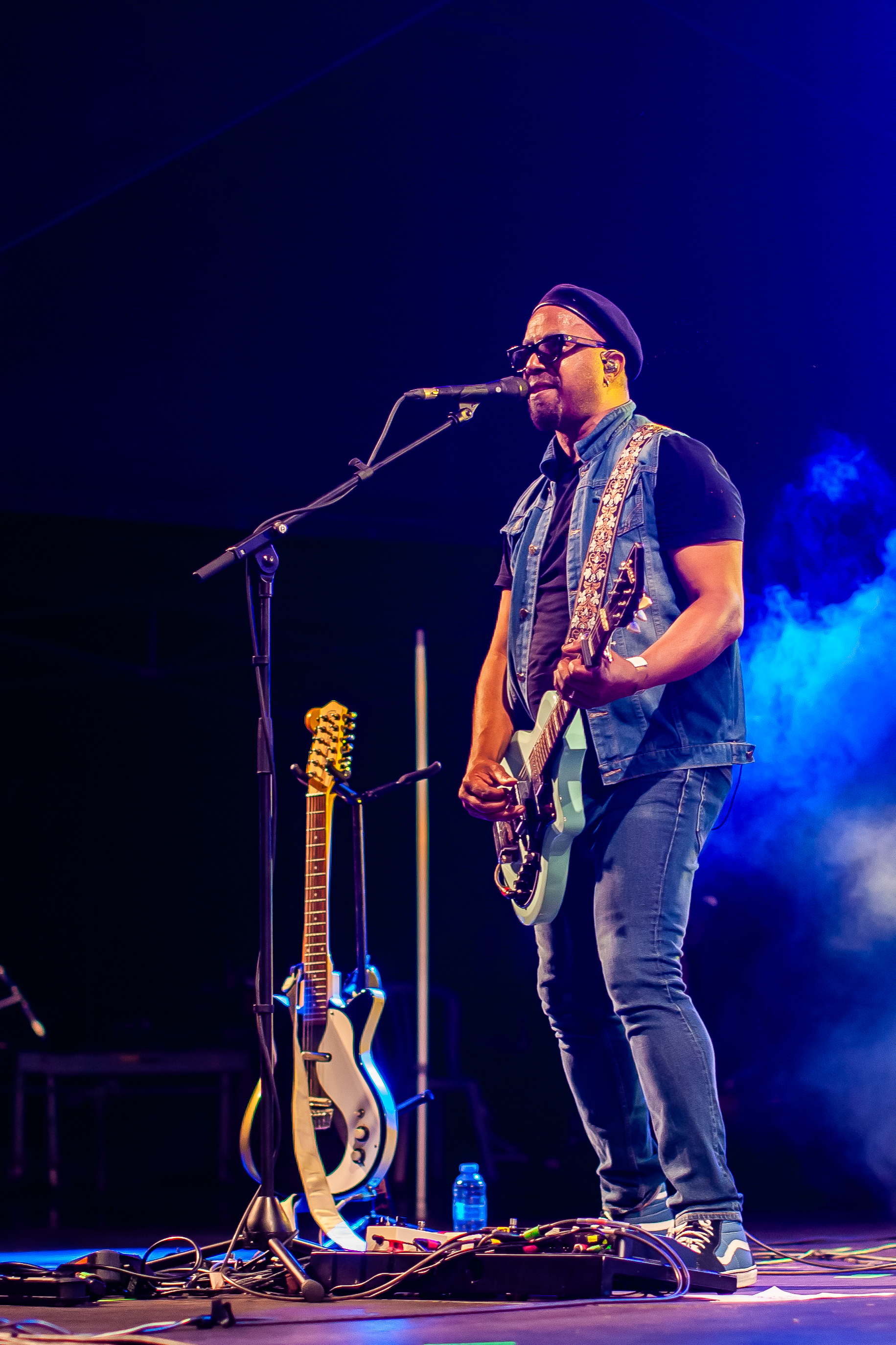 Photo prise au Festival Terre de Blues à Marie-Galante