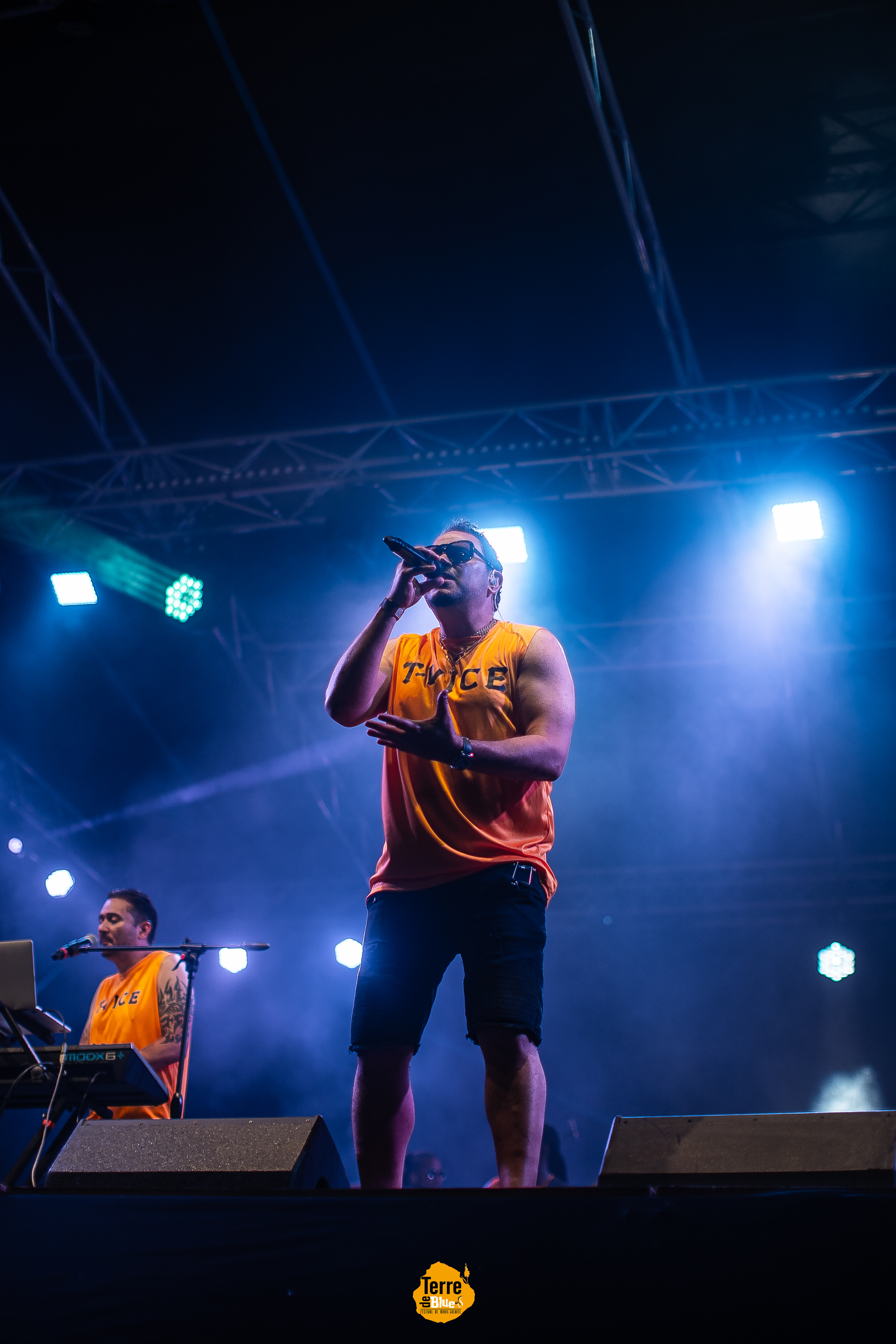 Photo prise au Festival Terre de Blues à Marie-Galante