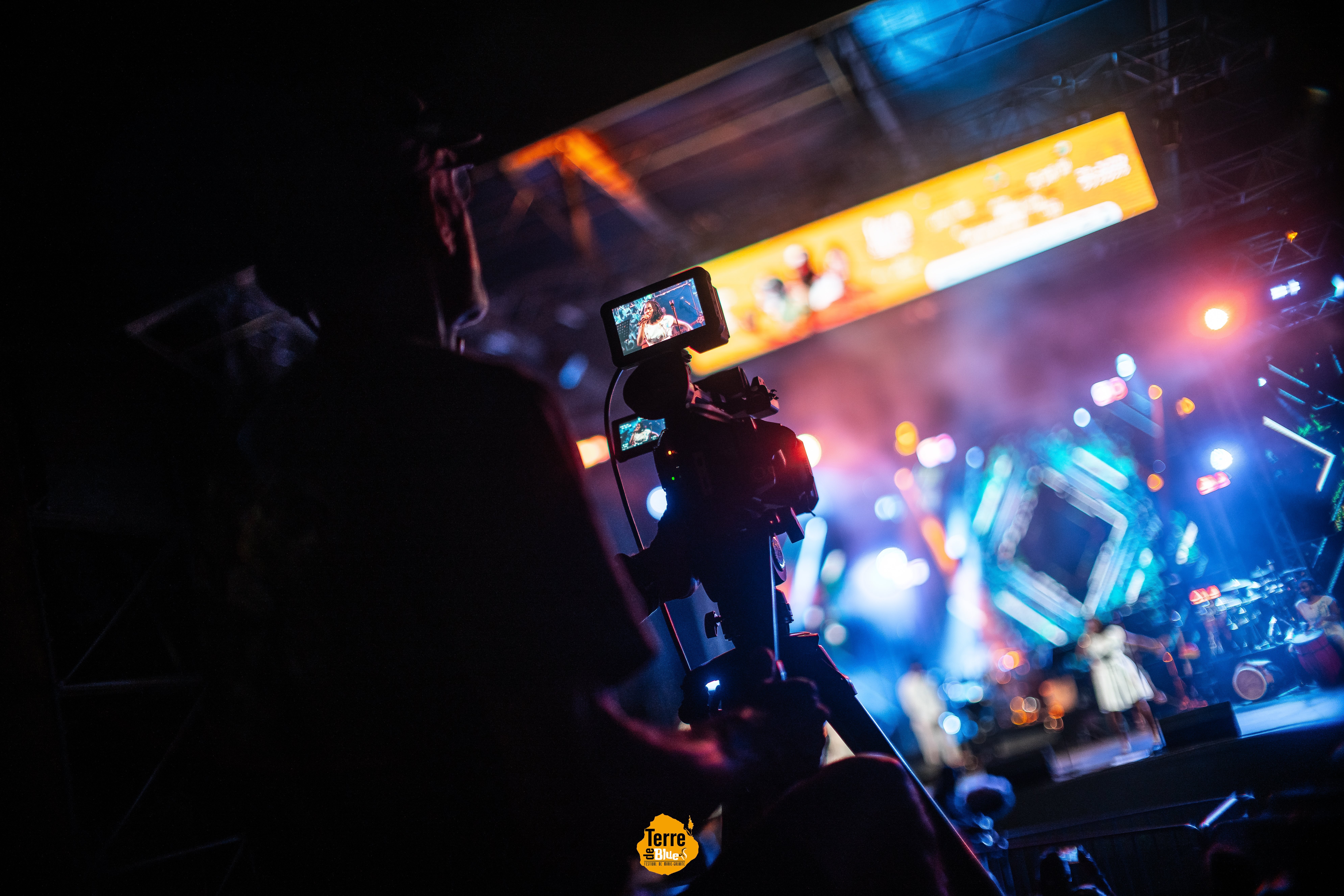 Photo prise au Festival Terre de Blues à Marie-Galante