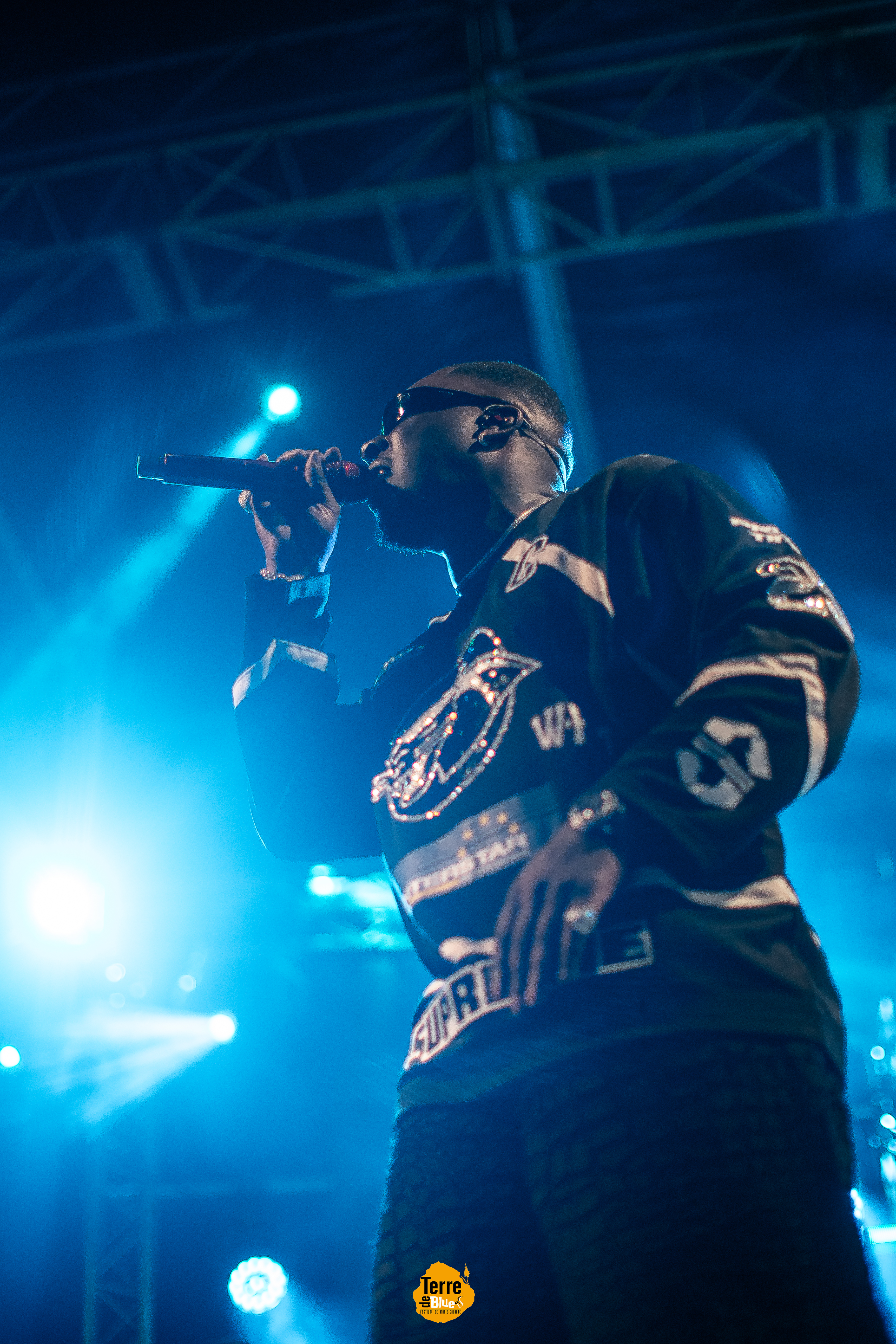 Photo prise au Festival Terre de Blues à Marie-Galante