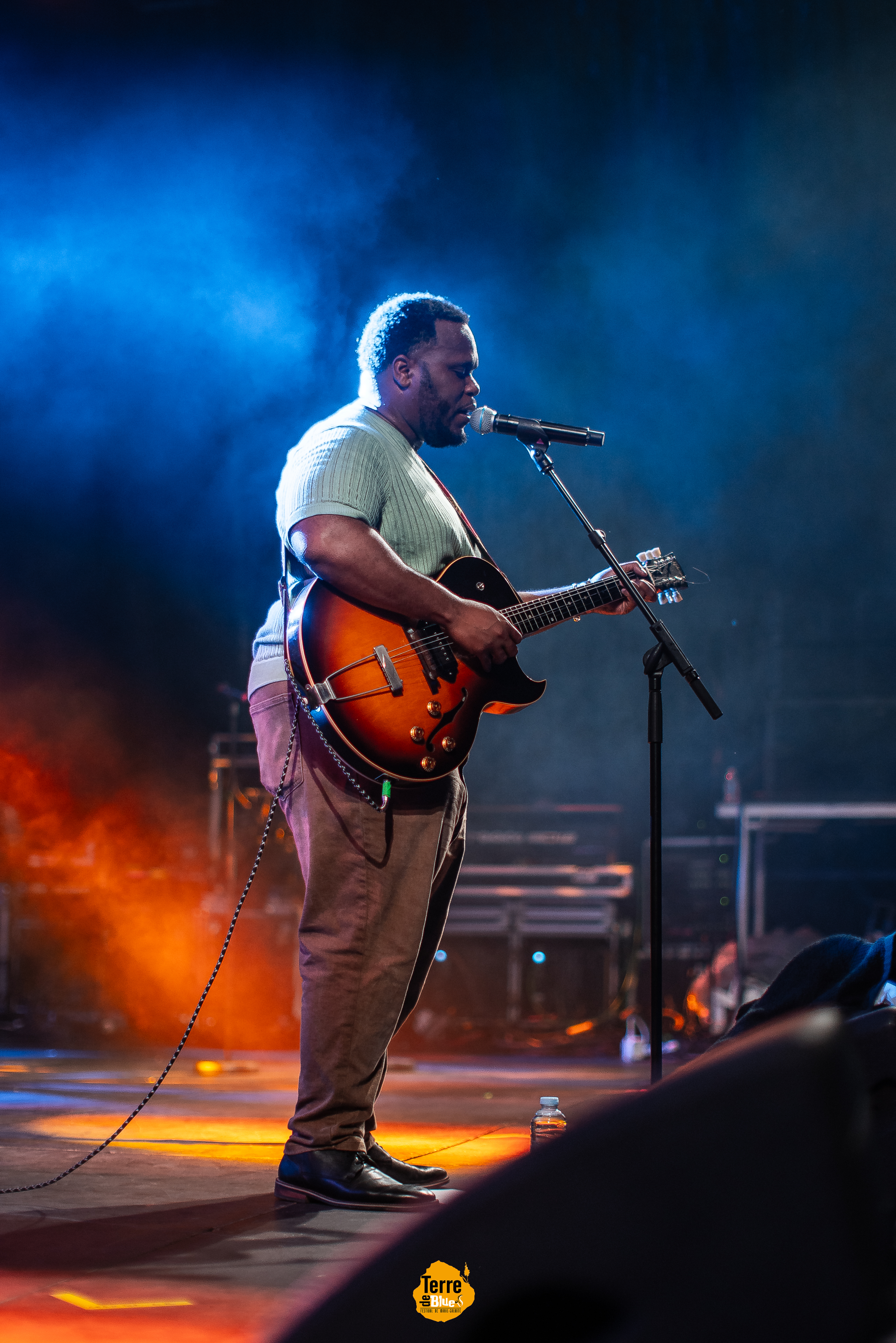 Photo prise au Festival Terre de Blues à Marie-Galante