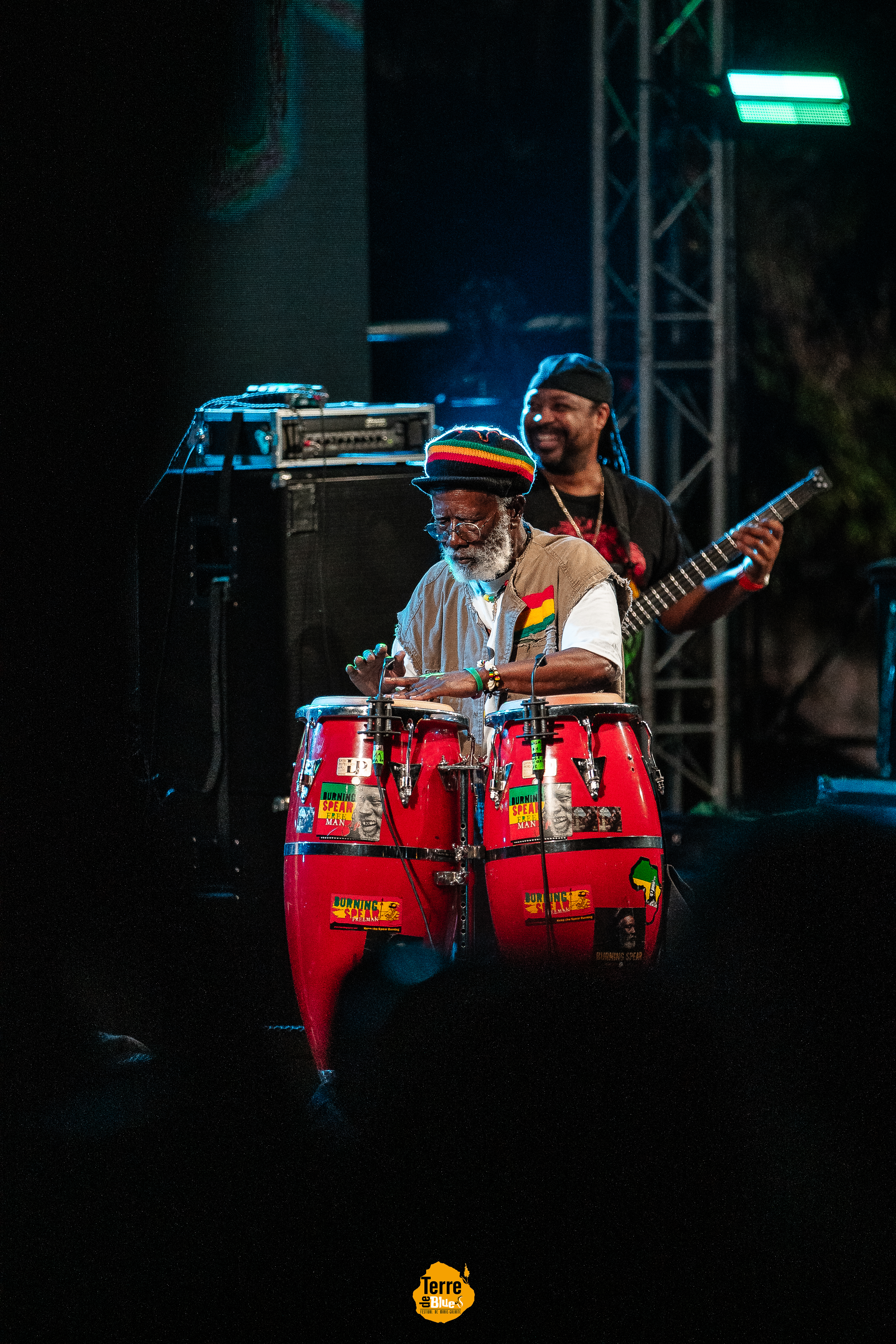 Photo prise au Festival Terre de Blues à Marie-Galante