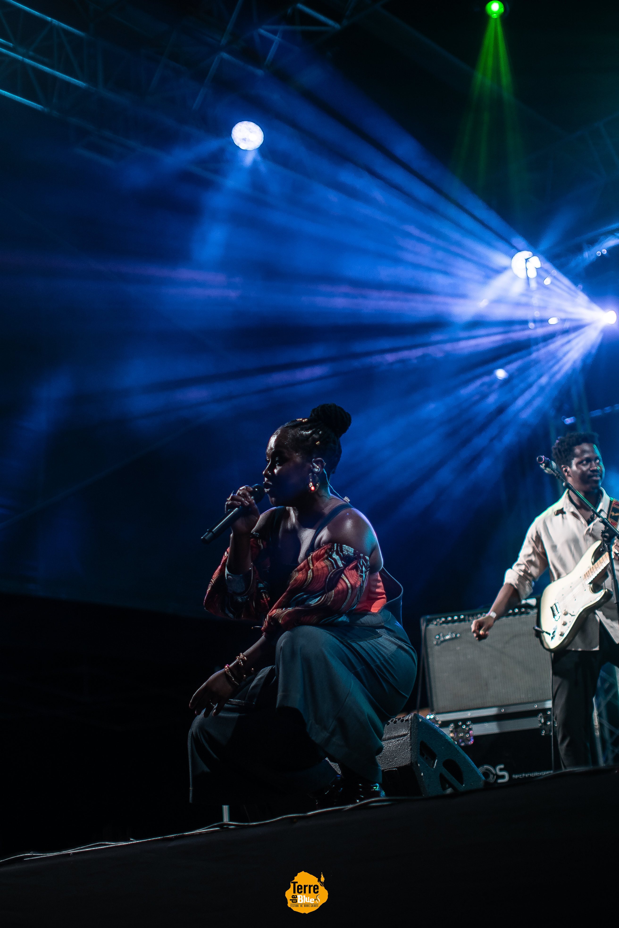 Photo prise au Festival Terre de Blues à Marie-Galante